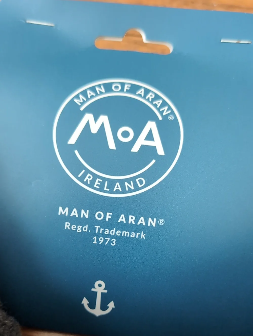Man Of Aran Irish Wool Cowel Scarf